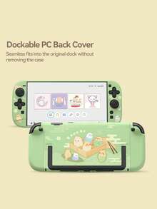 GeekShare Cute Parrot Design Ultra-Thin PC Protective Case For Nintendo Switch 2 Console - Little Parrots - View 3