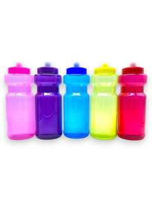 30 cilindros deportivos colores de 1 litro tapa chupón mayoreo botellas deportivas para gimnasio senderismo camping colores surtidos resistentes artículo promocional - Multicolor - Ver 3