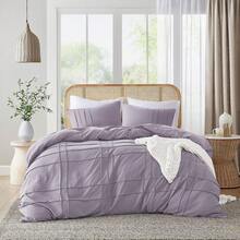 2/3 Pieces Bedding Comforter Set,Cozy Premium All Season Home Textile Fits Modern Bedroom Décor, Only 2-Pcs-Set For Twin-Twin XL Size,Christmas New Year Holiday Gifts - Hoa oải hương - Xem 1