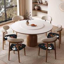 1/4/6/40 Stücke Halloween-Thema mit Totenkopf umgeben von Blumen bedruckte abnehmbare Stretch-Milchfaser-Stuhlbezüge, Restaurantstuhlbezüge - quadratische Sitzkissen für Restaurant, Küche, Esszimmer, Hotel, abnehmbare weiche Kissen-Stuhlbezüge