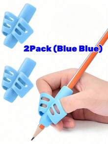مسك القلم لتصحيح قبضة الكتابة، قابل للتدريب على تصحيح الوضعية، أداة مساعدة للكتابة للاحتياجات الخاصة، لاستخدامها في المكتب والمدرسة والرسم والطلاب والأقلام والقرطاسية ولوازم المكتب وتصحيح قبضة الأطفال على الكتابة، أداة مساعدة للكتابة للأطفال ذوي الاحتياجات الخاصة، مكتب - متعدد الألوان - مشاهدة 19
