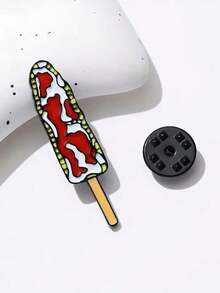 1/4 Chiếc Màu Xanh Mới Cốc Kem Cài Áo Cho Quần Áo, Phụ Kiện, Mũ, Túi Xách - Trâm cài mới - Xem 9