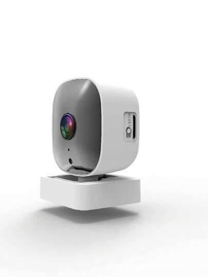 1pc Small Sized High Definition Square Two Way Voice Wireless WiFi Network Camera. It Has Night Vision Function, The Bracket Can Be Rotated. Is Powered By USB. Security Device Monitoring Babies, Elderly Indoors Outdoors, As Well Family Pets. view 9