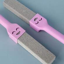 浮石马桶清洁剂，带手柄的浮石可去除马桶水垢，适用于清洁马桶、浴室、厨房水槽和烤架。浮石马桶清洁剂可去除马桶水垢，适用于清洁马桶、浴室和厨房水槽。 - 彩色 - 查看 10