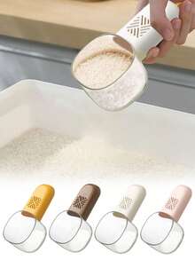 1 Muỗng đong gạo, ngũ cốc, ngũ cốc, chống ẩm và côn trùng, thang chia độ, thìa đong cà phê, cốc chia phần thực phẩm, đa chức năng, thiết kế chống ẩm cho tiệm bánh, nhà hàng, cắm trại, nướng, nấu ăn, phục vụ - Xem 9