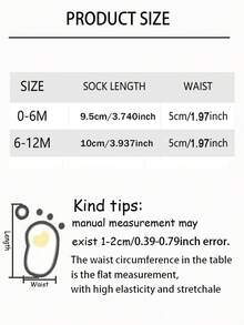 2 双婴儿棉质踝袜，万圣节骷髅设计黑白中筒袜，适合万圣节活动 - 彩色 - 查看 2