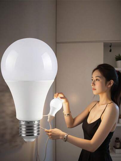 2/4/6/8/10颗装 12W E27 LED灯泡，相当于100W白炽灯，3000K/4000K/6500K色温可选，暖白光/日光/冷白光，A19灯泡，220°光束角，1100流明，不可调光，E26灯头，UL认证