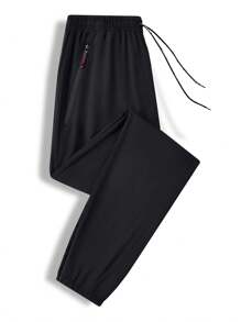 Women'S Drawstring Waist Sports Pants, Slim Fit, Outdoor Running Hiking Cycling Quick-Dry Trousers, Casual Sportswear Tights