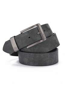 1pc Fashion Leisure Men's Belt High-Quality PU Leather Belt Luxury Metal Pin Buckle Accessory Designer Belt Plus Size, Suitable For Pairing With S,For Ideal Gifts Fall, Autumn, Halloween Autumn-Winter Accessories,Suitable For Teens, Youth,Men,Casual, Outdoor, Athletic, Vacation, Graduation Gifts, Birthday, Daily Wear - Multicolor - View 3