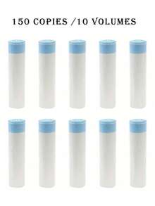 15/75/150pcs Drawstring Trash Bags, Suitable For Small Kitchen, Bathroom, Bedroom, Extra Strong, Odorless Garbage Bags, Disposable Trash Bags, Can Liners, Cleaning Supplies, Commercial Use, Fit For Kitchen, Living Room, Bathroom, Office And Hotel