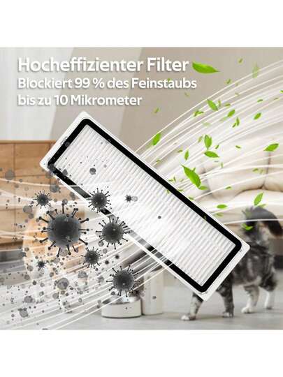 Pack Of 14 Accessories Compatible Dreame L10s L10 Ultra Prime Robot Stofzuiger Cleaner Main Brush, Wipes, Filters, Side Brushes, Cleaning Brush view 2