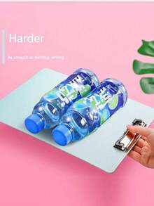 Portadocumentos A4 estilo sobre, Color Retro, aspecto Simple, para uso en oficina, escuela y conferencias, 1 pieza - Gris - Ver 8