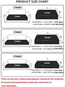 1pc Solid Color Soft Plush Sofa Cover, Elastic Wrap Around, Warm & Comfortable, Simple Ins Style, Pet Slip Resistant, Washable, For 1/2/3/4 Seater Sofa, Living Room, Bedroom, Office - Beige - View 3