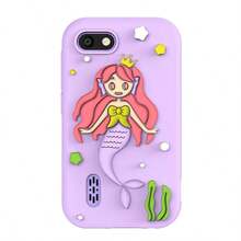 Juguete de teléfono inteligente para niños con cámara dual, juegos, multifilros y pegatinas, reproductor de música para niños pequeños con funciones que incluyen alarma de juego, formación de hábitos, libros ilustrados, dibujo, calculadora, video, juguetes de sirena para teléfono para niños y niñas de 3 a 10 años, regalos de Navidad y cumpleaños, juguete de teléfono para niños, mejores regalos para volver a la escuela y cumpleaños - Multicolor - Ver 10