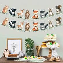 1Set Happy Birthday Banner, Swallowtail Bunting Flag, Blue Letters Banner, Birthday Pull Flag, Creative Party Decoration Fishtail , Letter PuSwallowtail Ll Flag, Flag Themed Birthday Party Supplies - Blue - View 4