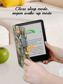 A Fashionable Kindle Case, Rich Floral Pattern, Compatible With Kindle Cases For The 10Th, 11Th, And 12Th Generations, Kobo Clara,2E,Kobo Libra Colour 2024 Reading Stand, Kindle E-Book Cover, Paperwhite 5 Case, 6.8-Inch Cover With Stand, An Excellent Gift Choice, Fingerprint-Resistant, Travel-Proof, And Features Colorful Printed Covers, Perfect For Bedtime Reading, Lightweight And Easy To Use, Romantic Gift