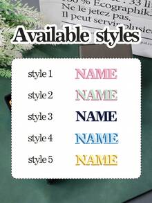 Custom Name Cigarette Case, Personalized Cigarette Case, Customized Storage Box, Customizable Travel Case, Birthday, Father's Day, Wedding Gift - Multicolor - View 5