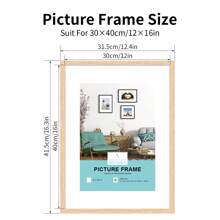 1/2/3/4pcs Wooden Photo Frame, Oak Picture Frames , White, Black Wooden Frame For Amazing Gift&Wall Art Decor, For Home, Living Room, Office Tabletop Frame And Wall Frame, Beautiful To Display Your Framliy Painting Art, Travel Photo, Graduation Photo Frame, Wedding Photo Frame Ideal Gift, A3/A4/30X40cm