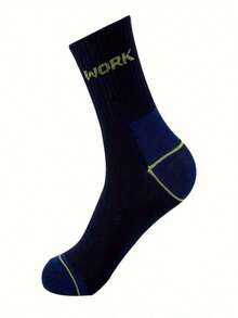 5 双男士吸湿排汗防臭中筒袜，低帮踝袜，适合工作，四季皆宜 - 彩色 - 查看 6