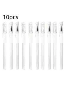 2支/4支装白色眉毛微雕定位笔，皮肤标记笔，眉毛永久化妆定位标记工具 - 彩色 - 查看 18