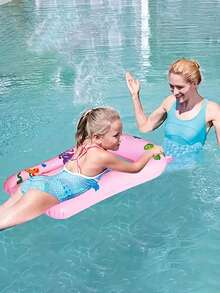 Inflatable Boogy Boards For Beach Travel Toys, Inflatable Body Board Slide Rider And Pool Float Toy Swimming Pool Floating Learn To Swim, Inflatable Body Board For Water Slides Pool Party Float Toy Lawn Water Slide Replacement Boards For Kids Outdoor Backyard Water Party Favors Summer Weekend Fun - View 5