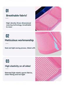 1 Pc Sports Knee Pads With Anti-Slip Function For Basketball, Football, Running, Meniscus Protection, Breathable Fitness Gear - Multicolor - View 7