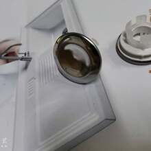 5 szt. plastikowy pierścień przelewowy do zlewu kuchennego i łazienkowego, posrebrzany, podwójny pierścień przelewowy