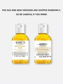 Kiehl's Calendula Herbal-Extract Toner, Alcohol-Free Formula, Soothes Facial Skin, Suitable For Normal To Oily Skin, 40ml Mini Size (Random Shipment Of Old And New Versions) - 1.4 Fl.oz.-40ml - View 2