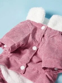 PETSIN Doggy Vest Clothes For Teddy And Medium/Small Dogs (Note: New And Old Style Designs Will Be Randomly Shipped) - Pink - View 7