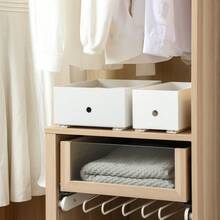 2pcs Sliding Rails, Drawer Storage Basket Sliding Rails, Multi-Purpose Kitchen Bedroom Dormitory Storage Box Track, Drill-Free Kitchen Bathroom Cabinet Quiet Sliding Track Strips, Multi-Function Drawer Sliding Rails, Storage Box Sliding Track, Drawer Sliding Rails Ball Bearing Drawer Track Hardware Accessories, Quiet Sliding Rails, Side-Mounted Sliding Rails - Multicolor - View 9