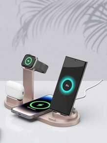 Cargador inalámbrico portátil multifunción de 15W - Multicolor - Ver 16