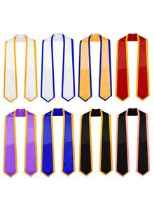 可定制涤纶毕业典礼，2025 届，轻巧的学术仪式，印有“您的名字”和“UNO”，非常适合毕业典礼、正式活动和特殊场合，正式配饰 | 可定制毕业典礼 | 耐用面料，教师礼物/返校/高中毕业生礼物/大学/高中必备/男孩和女孩返校/毕业季必备礼物