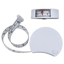 UNIQUEFORYOU 60 Inch/150cm Retractable Soft Dual Scale Measuring Tape With Lock Button For Weight Loss, Sewing, Tailoring And Body Measurement