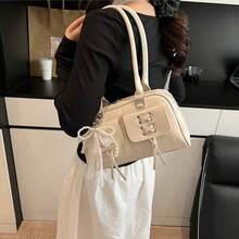 Women Shoulder Bags - Beige - View 6