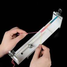 [Professional Wooden Bracelet Jig]Adjustable DIY Craft Tool With 2 Clamps & U-Shape Scale Rack - Perfect For Handmade Jewelry Braiding, Beginners & Experts Kit,Craft Supplies,Gifts,Stitch,Sewing,Christmas Crafts,Bracelet Making Kit,Art And Craft,Red Ribbon,Bracelet,Glitter,Sewing Machine,Sewing Supplies,Craft Kit,Diy Crafts - Multicolor - View 8