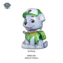 5 件 Paw Patrol 狗狗巡逻队铝膜气球婴儿生日派对装饰节日装饰用品，Paw Patrol 铝膜气球适用于派对装饰，生日派对装饰 - 彩色 - 查看 5