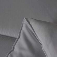 100% Microfiber 7 Pieces Chic Bed Comforter Set, Designed With Geometric Quilting, Suitable For Hotel Bedroom Room Decor, Suitable For All Four Seasons, Soft And Comfortable Summer Bedding Set, Including 1 Comforter, 4 Pillowcases, 1 Flat Sheet And 1 Fitted Sheet. - Màu xám đen - Xem 10