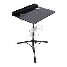 YUNRUX Tattoo Desk Table Workstation 61-107 Cm Adjustable Tattoo Workbench Black Large Tattoo WorkStation Table Tattoo Supply Table Workplace Desk - Black - View 3