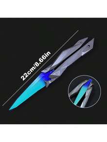 3D 打印蝴蝶爪重力刀 - 减压玩具，适合角色扮演和户外游戏，圣诞节、万圣节、生日的理想礼物，练习和训练的有趣玩具 - 彩色 - 查看 4