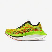 Skechers 機甲鞋三代女子緩震復古機能老爹鞋休閒運動跑步鞋 - 綠色/橘色 - 查看 3