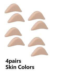 8/4/2 双装男女通用鞋头垫 - 泡沫鞋头填充物，适合鞋子过大的情况，舒适贴合，完美合脚 - 彩色 - 查看 12