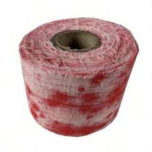 196.85 Inch Bloody Gauze Fabric And Horror Props Set - Realistic Injury Kit For Roleplay, Party And Halloween Costume, With Blood Hand Print And Eye Design, Horror Costume Accessories | Horror Themed Props | Realistic Blood Stain Materials, Halloween Costume - Multicolor - View 9