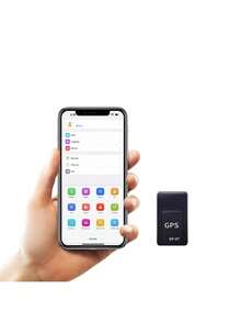 [Rastreador GPS] Rastreador GPS magnético mini en tiempo real para automóviles, recargable por USB, conectividad GSM/GPRS, diseño compacto y ligero, negro, vendedor de EE. UU. (tarjeta SIM no incluida) - Negro - Ver 3