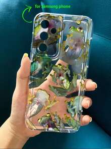 Realitic Frog Print Clear Case Compatible With IPhone - 無色 - 查看 6