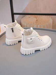GAN AI Kids Boots - White - View 4