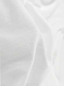 Large Printed Street Hip-Hop Y2K Style Back To School Summer, Suitable For Both Men And Women, Casual Outdoor Sports Children's Clothing, Pure Cotton Round Neck T-Shirt, Sweat Wicking, Durable, Soft And Comfortable. Skin Friendly Children's Clothing Tops Can Be Given As Gifts - 白色 - 查看 5