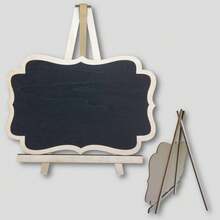 1 à 7 unidades Lousa Cavalete 35x30cm Decoração - 1 unidade 35x30 - Visão 2