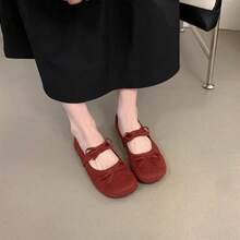 Women Wide Fit Flats - màu đen - Xem 5