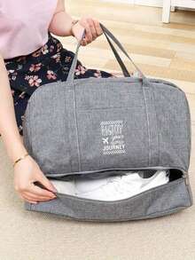 新款时尚户外折叠旅行行李收纳袋，大容量便携式收纳袋（可挂在行李箱手柄上），多功能收纳盒配件。 - 彩色 - 查看 6