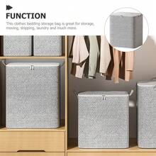 1pc High-Capacity Portable Clothing Storage Box - Ideal For Space-Saving And Garment Organization - Multicolor - View 2
